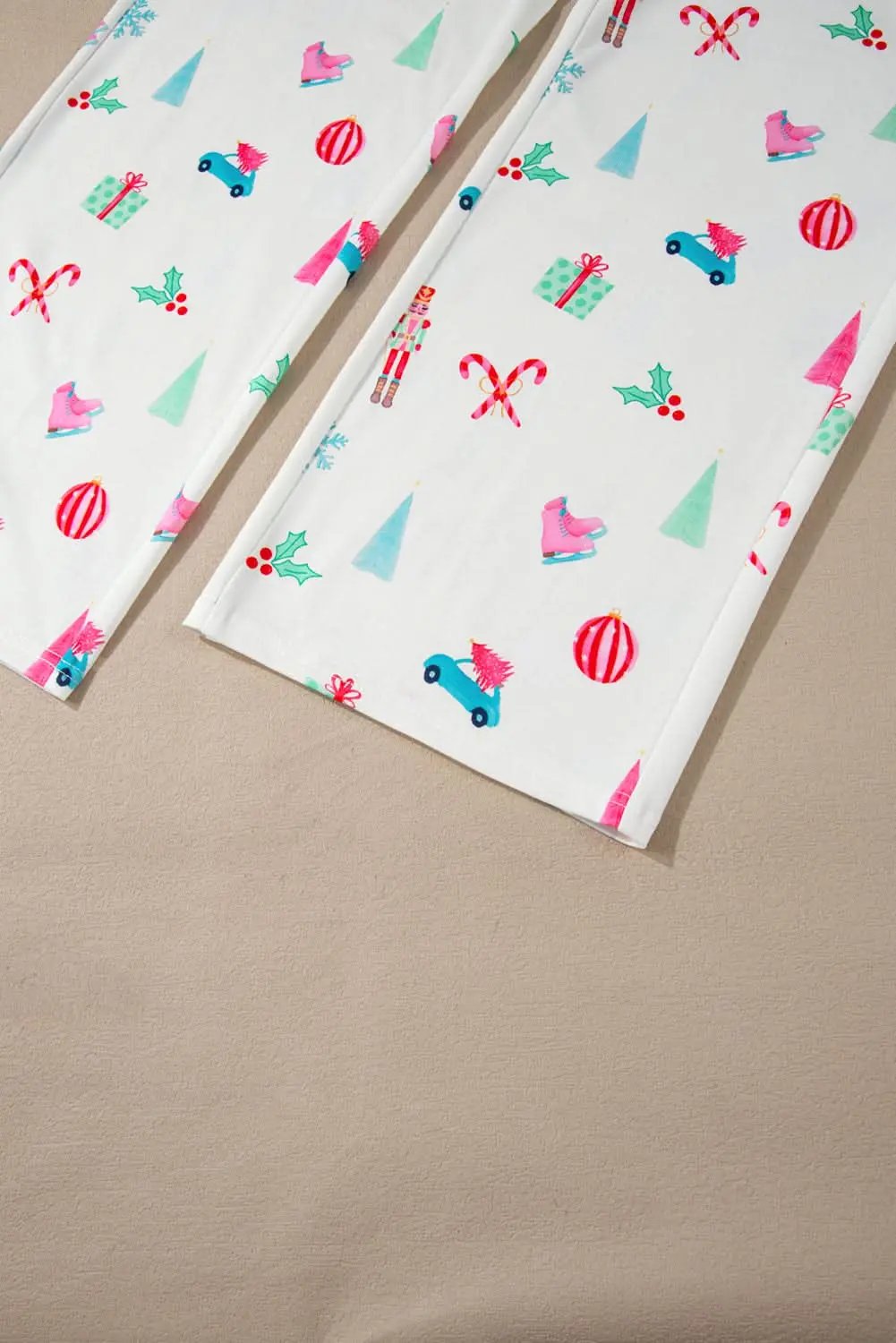 Festive White Christmas Pjs Set - Love Salve